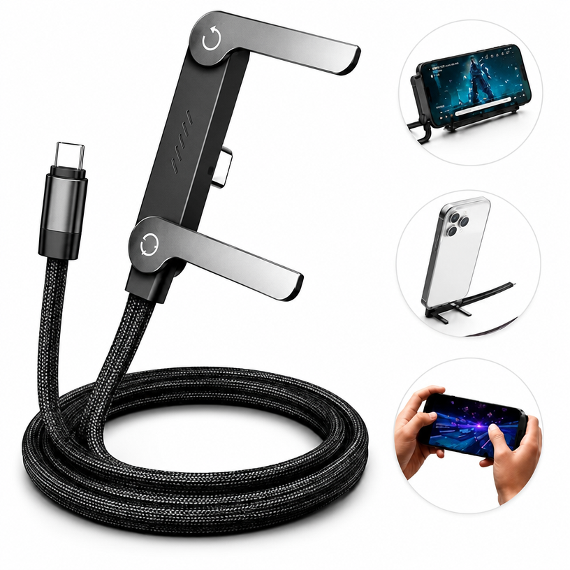 Cable USB-C Carga Rápida Multiuso 2 Metros — Alta Potencia y Durabilidad