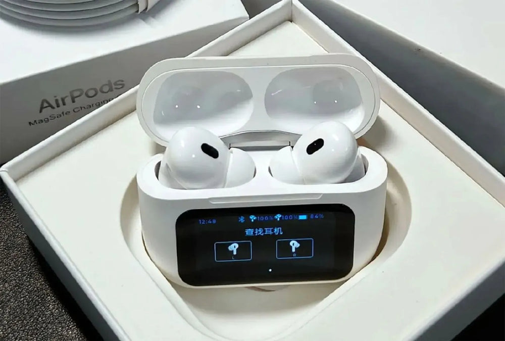 Audífonos AirPods Pro Pantalla A9 — Compatibles con Estuche LED