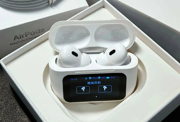 Audífonos AirPods Pro Pantalla A9 — Compatibles con Estuche LED