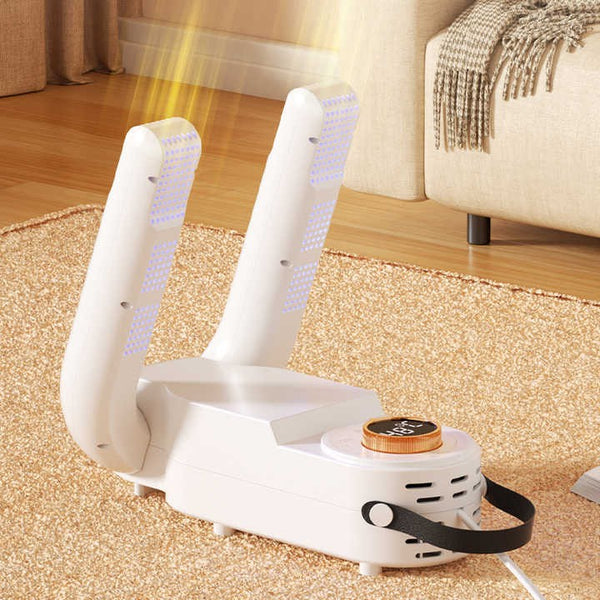Secador de Zapatos Eléctrico 360° — Secado, Desodorización y UV