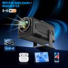 Mini Proyector Portátil HY320 — Android TV · 1080P · Soporte 4K